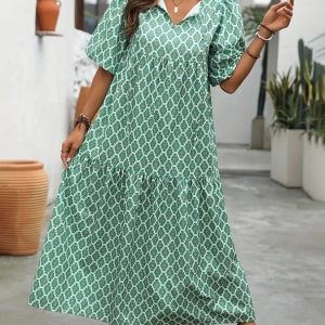 Ladies Tiered Summer Dress