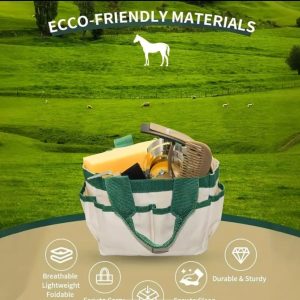 9 Piece Equestrian Grooming Kit with Eco-Friendly Materials